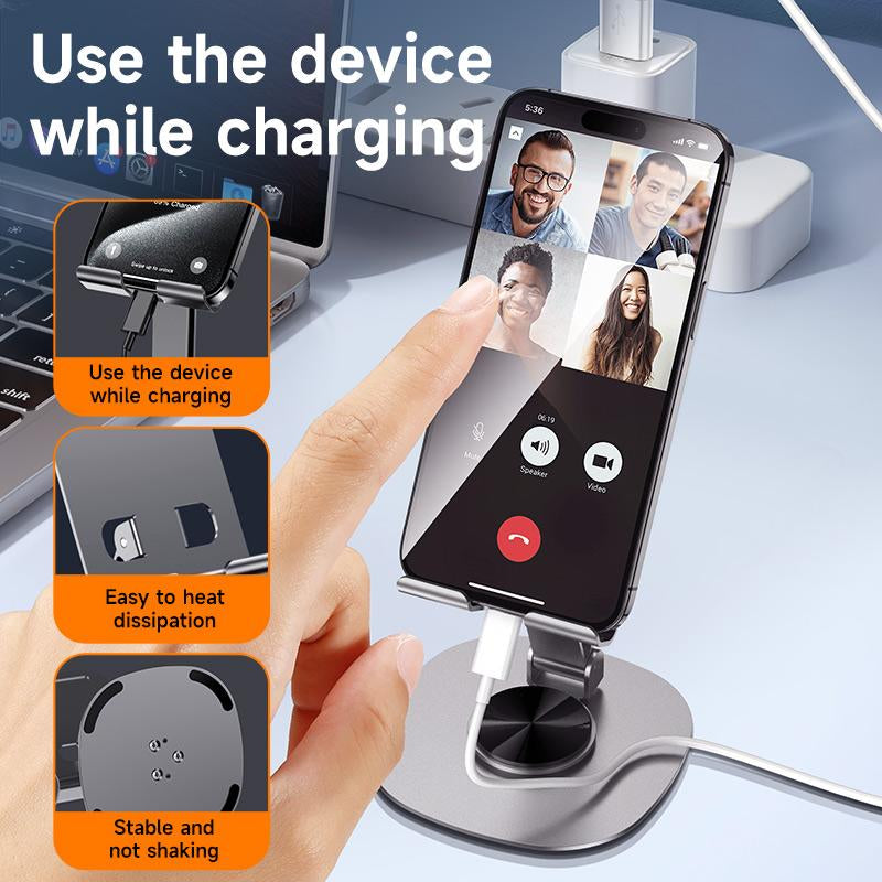 MAGIC JOHN 360 Degree Adjustable Phone Ipad Holder Portable Ultra Stable Support