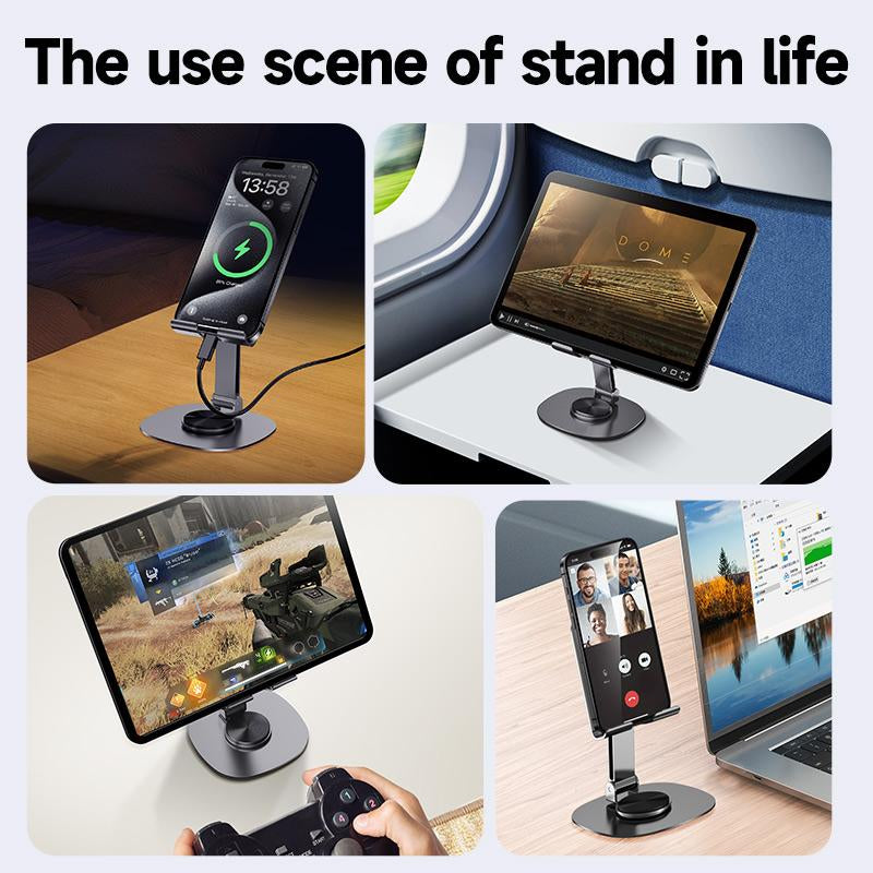 MAGIC JOHN 360 Degree Adjustable Phone Ipad Holder Portable Ultra Stable Support