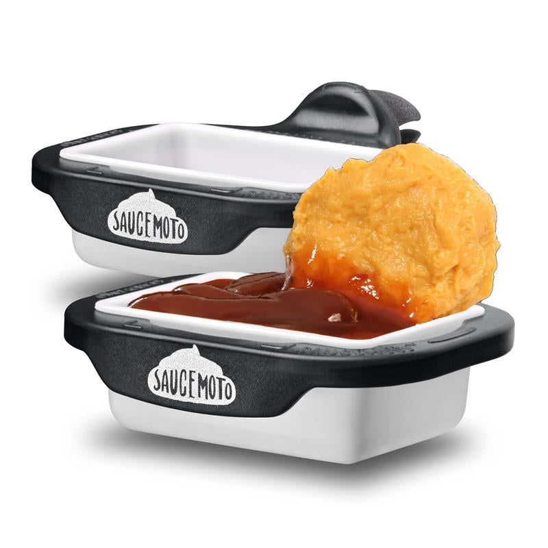 Saucemoto Dip Clip | Vehicle Sauce Holder / 2-Pack
