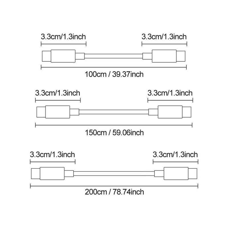 120W 6A Type-C to Type-C Fast Charging Data Cable, 1 Count Nylon Braided PD Cable, Phone Data Cable Compatible with Smartphone, Typec Fast Charging