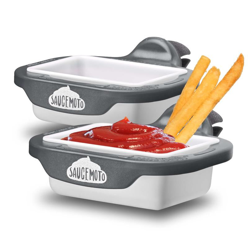 Saucemoto Dip Clip | Vehicle Sauce Holder / 2-Pack