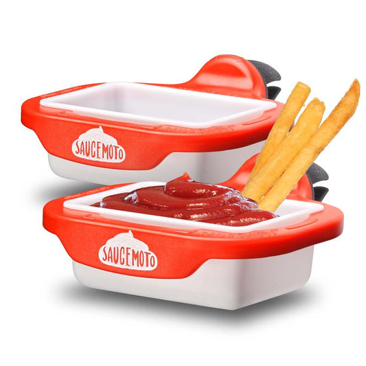 Saucemoto Dip Clip | Vehicle Sauce Holder / 2-Pack