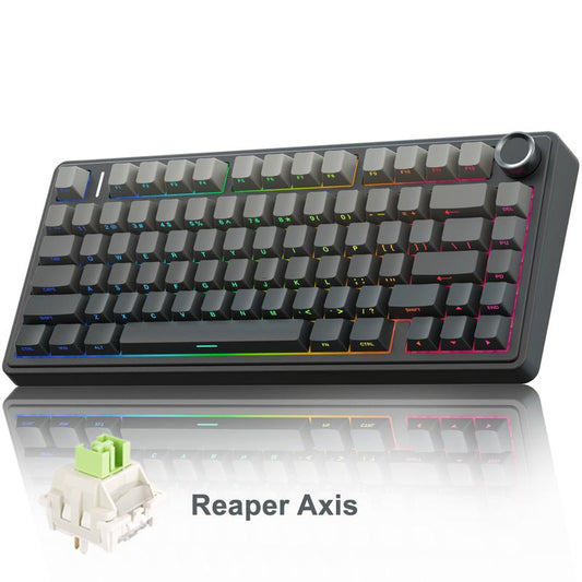 AULA F75 Pro Mechanical Keyboard RGB Backlit 2.4G Wireless Bluetooth Gaming Keyboard for Gamers Gaming PC Accessories Gasket Custom Creamy Keyboard